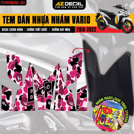 Tem nhựa nhám xe Vario 2018-2022 VR1822-01