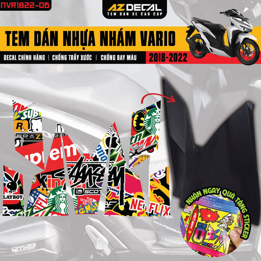 Tem nhựa nhám Vario 2018-2022 VR1822-06