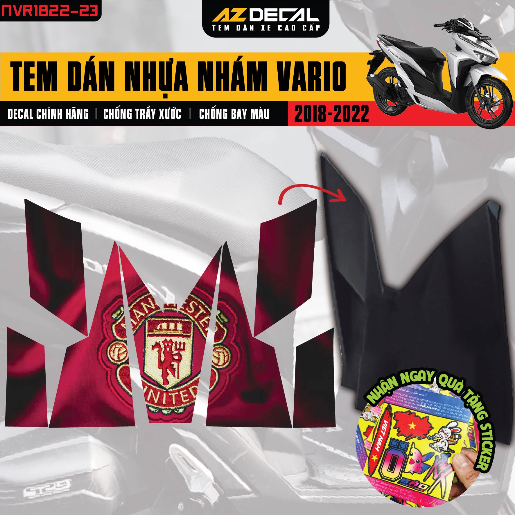 Tem nhựa nhám Vario 2018-2022 VR1822-23