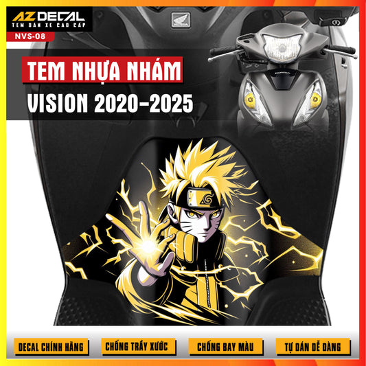 Tem nhựa nhám xe Vision - NVS08