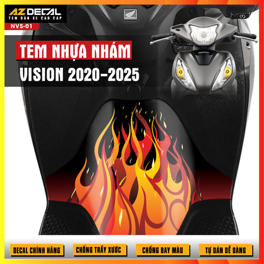 Tem nhựa nhám xe Vision 2020-2025 NVS01