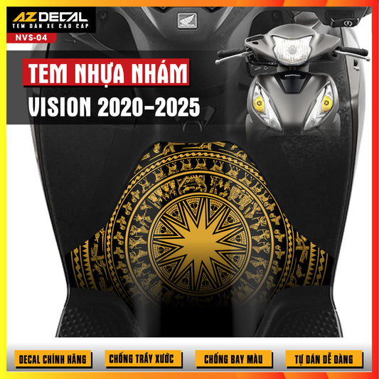 Tem nhựa nhám xe Vision 2020-2025 NVS04