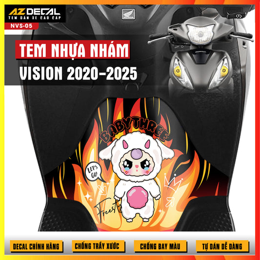 Tem nhựa nhám xe Vision 2020-2025 NVS05