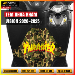 Tem nhựa nhám xe Vision 2020-2025 NVS16