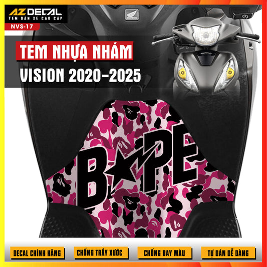 Tem nhựa nhám xe Vision 2020-2025 NVS17