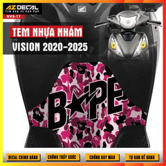 Tem nhựa nhám xe Vision 2020-2025 NVS17