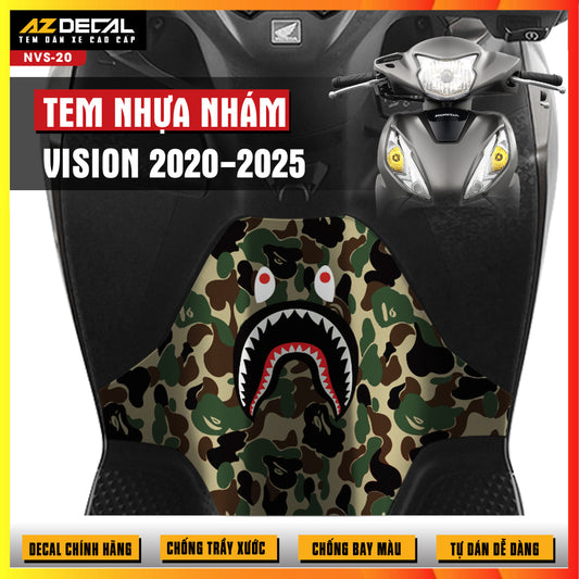 Tem nhựa nhám xe Vision 2020-2025 NVS20