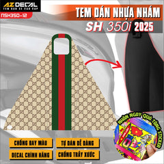 Tem nhựa nhám SH 350i NSH350-12