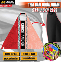 Tem nhựa nhám SH 350i NSH350-14