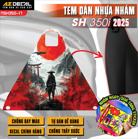 Tem nhựa nhám SH 350i NSH350-17