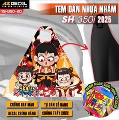 Tem nhựa nhám SH 350i NSH350-20