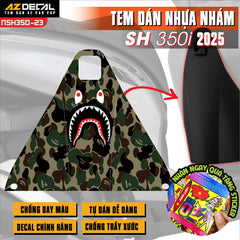Tem nhựa nhám SH 350i NSH350-23
