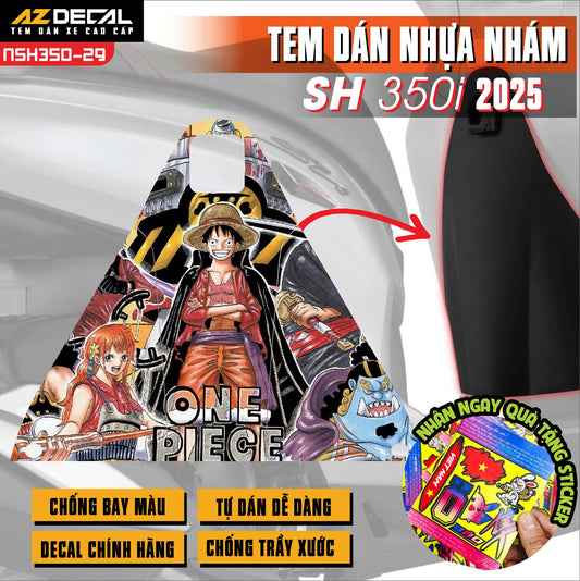 Tem nhựa nhám SH 350i NSH350-29