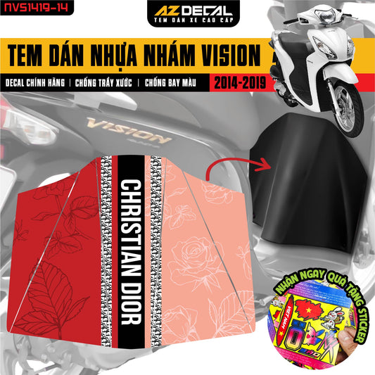 Tem nhựa nhám Vision 2014-2019 NVS1419-14