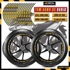 Tem Dán Vành VARIO | TV-VR02 vàng