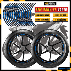 Tem Dán Vành VARIO | TV-VR02 xanh