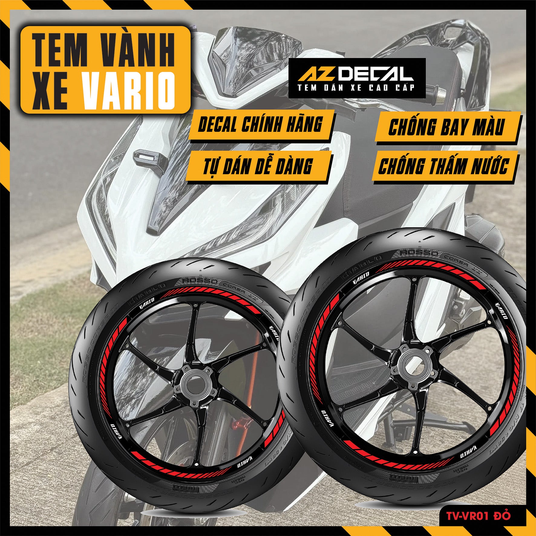 Tem Dán Vành VARIO | TV-VR01