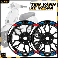Tem Dán Vành VESPA | TV-VP03