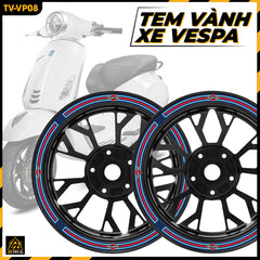 Tem Dán Vành VESPA | TV-VP08