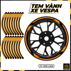 Tem Dán Vành VESPA | TV-VP09 cam
