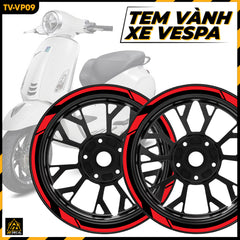 Tem Dán Vành VESPA | TV-VP09