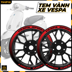Tem Dán Vành VESPA | TV-VP10