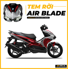 Tem Xe Air Blade 2023-2025 | AB2023-05 | Thiết Kế BMW HP4