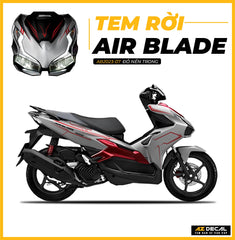 Tem Xe Air Blade 2023-2025 | AB2023-07 | Thiết Kế Tem Chỉ Cá Tính