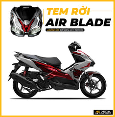Tem Xe Air Blade 2023-2025 | AB2023-09 | Thiết Kế Tia Sét
