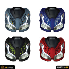 Tem Xe Air Blade 2023-2025 | AB2023-21 | Thiết Kế Ngọn Lửa