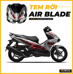 Tem Xe Air Blade 2023-2025 | AB2023-21 | Thiết Kế Ngọn Lửa