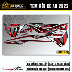 Tem Xe Air Blade 2023-2025 | AB2023-23 | Thiết Kế Năng Động