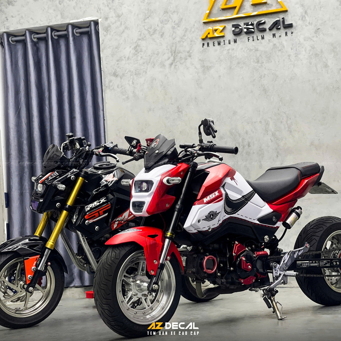 Trải Nghiệm Dịch Vụ Dán Xe Máy Thực Tế Tại AZDECAL Đà Nẵng