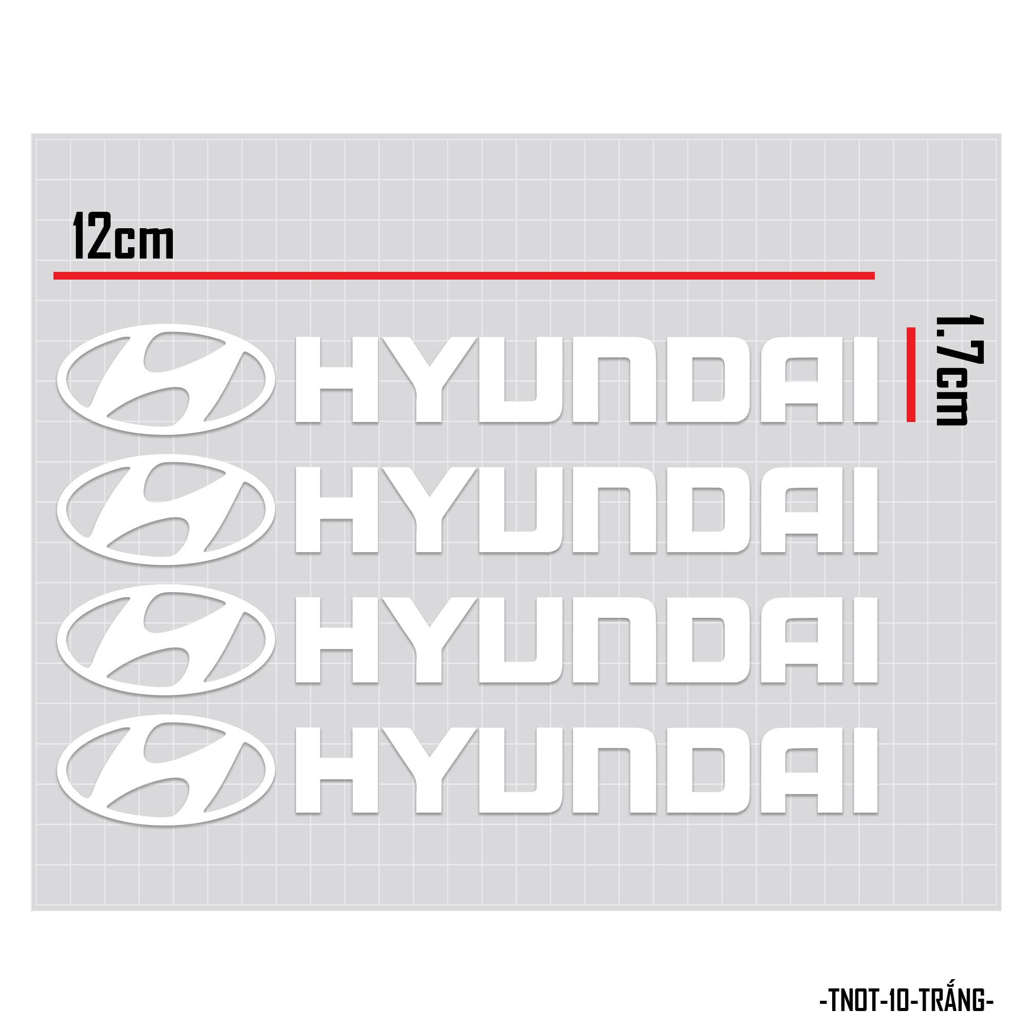 Đề can dán tay nắm cửa xe ô tô mẫu Hyundai