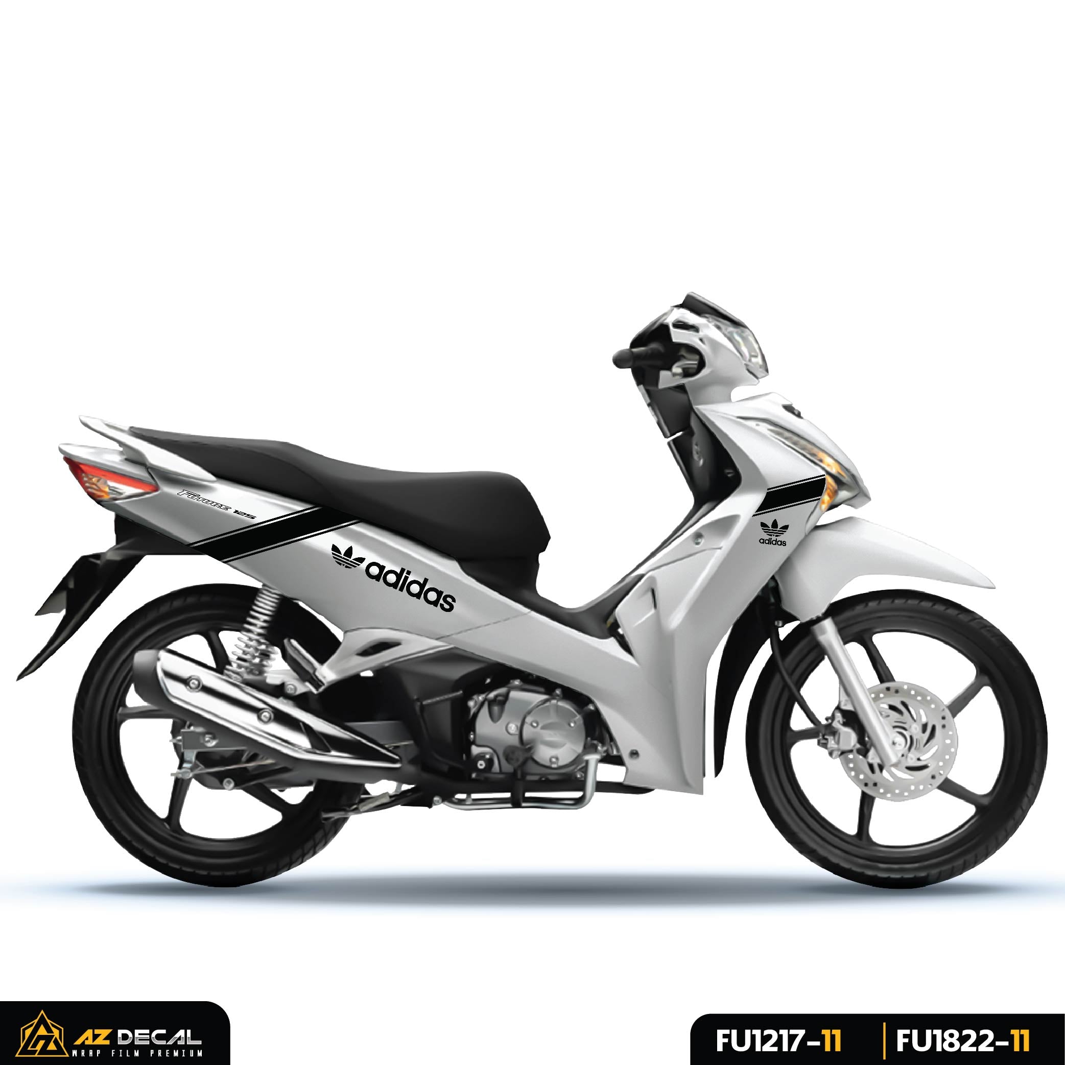 Mẫu decal dán xe Future 125 đẹp đời 2012 - 2022 Adidas