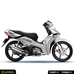 Mẫu decal dán xe Future 125 đẹp đời 2012 - 2022 Adidas