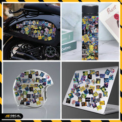 Sticker Dán Ô Tô, Xe Máy, Xe Điện, Xe Đạp, Mũ Bảo Hiểm | Football FB-012 NEYMA