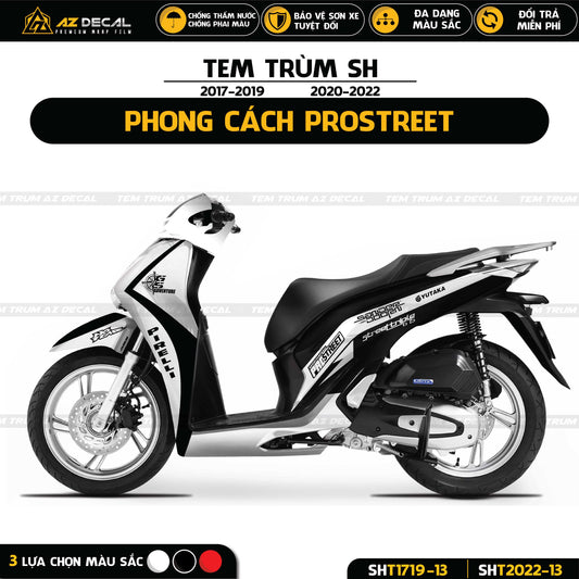 Tem trùm SH đẹp phong cách ProStreet