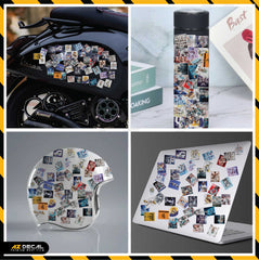 Sticker Dán Ô Tô, Xe Máy, Xe Điện, Xe Đạp, Mũ Bảo Hiểm | Football FB-014 REAL