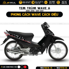 Tem trùm Wave Alpha mẫu WAVE cách điệu