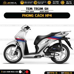 Tem trùm SH phong cách HP4 dán xe Sh 2017 - 2019 và 2020 - 2023