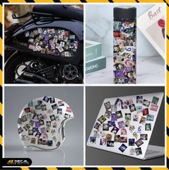 Sticker Dán Ô Tô, Xe Máy, Xe Điện, Xe Đạp, Mũ Bảo Hiểm | Football FB-015 BENZEMA