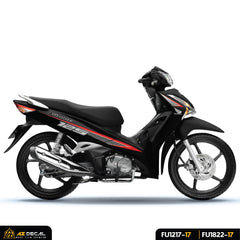 Tem dán xe Future 125 Fi đen đẹp