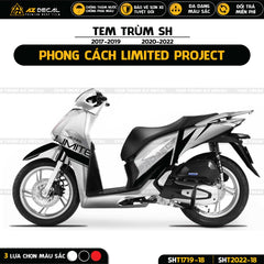 Tem trùm xe SH phong cách Limited Project