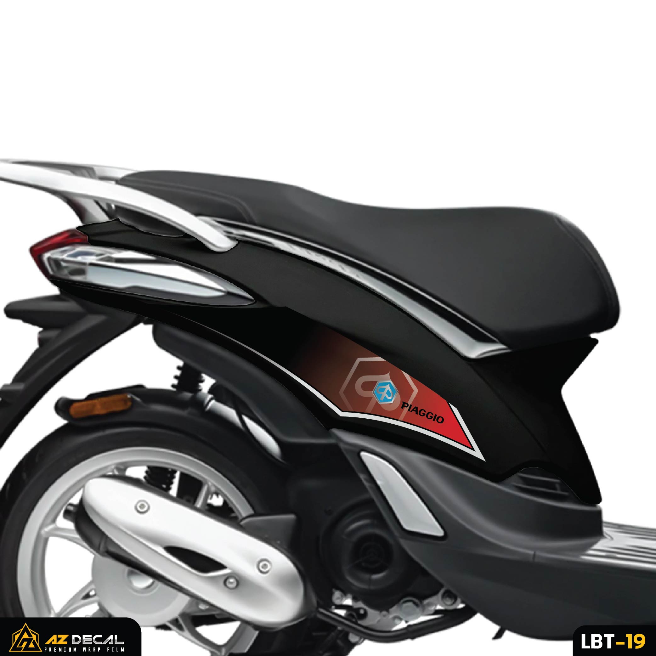 Tem rời xe Liberty 125 phong cách cá tính