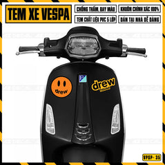 Tem Xe Vespa Sprint/Primavera | VP35 | Thiết Kế Drew House