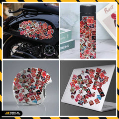 Sticker Dán Ô Tô, Xe Máy, Xe Điện, Xe Đạp, Mũ Bảo Hiểm | Football FB-001 CR7
