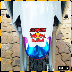 Sticker Dán Xe Máy, Xe Điện, Xe Đạp, Mũ Bảo Hiểm | SET-10