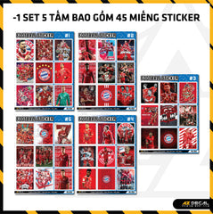 Sticker Dán Ô Tô, Xe Máy, Xe Điện, Xe Đạp, Mũ Bảo Hiểm | Football FB-024 BAYERN