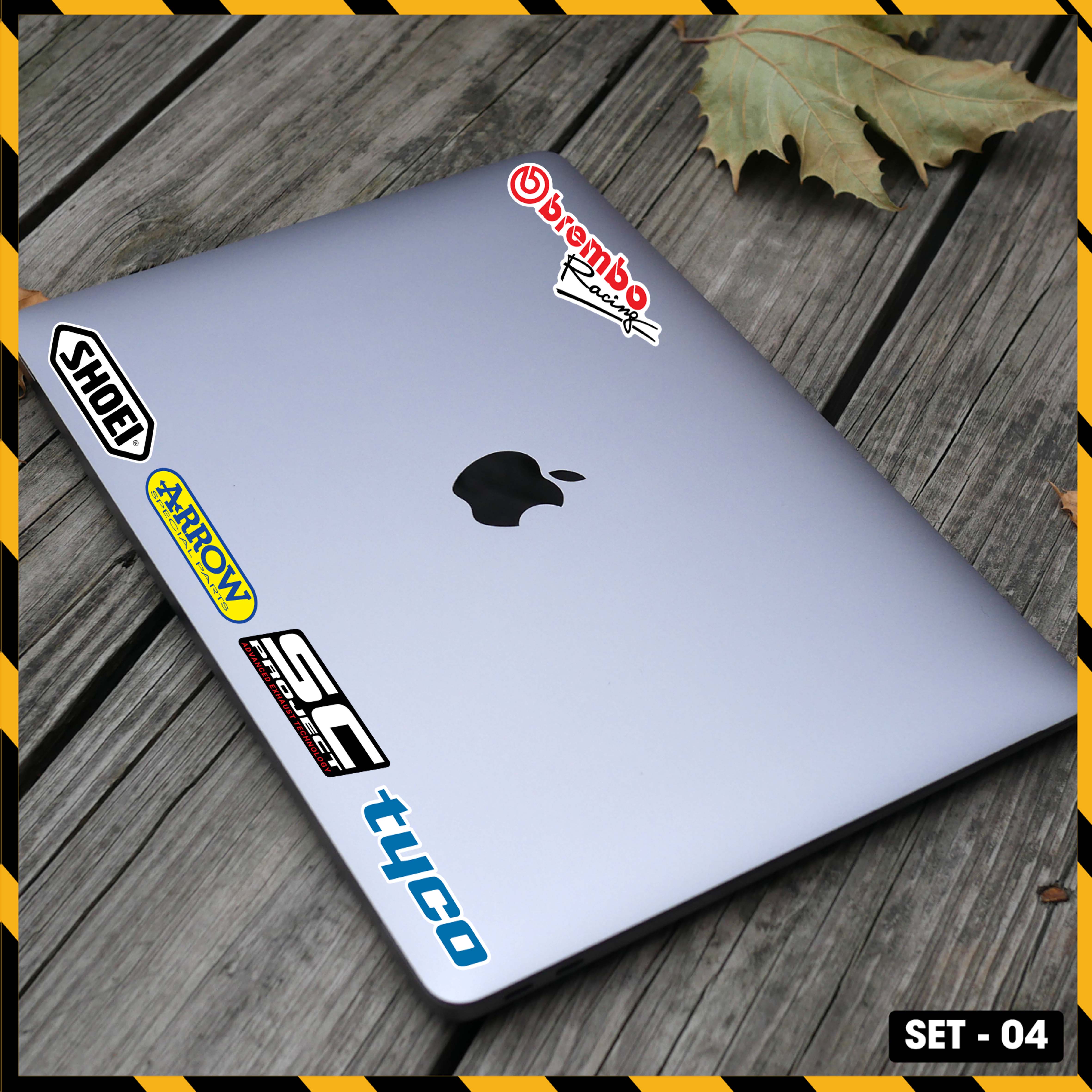 Sticker Dán Xe Máy, Xe Điện, Xe Đạp, Mũ Bảo Hiểm | SET-04